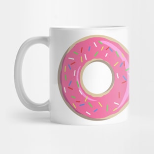 Pink Sprinkle Doughnut Mug